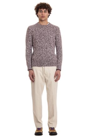 Barba Virgin Wool Moulin&egrave; Crewneck Sweater