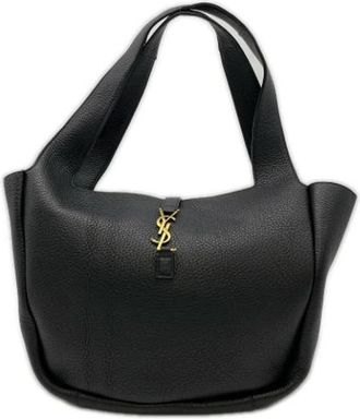 Saint Laurent Pre-owned Handbag- Tote bag - Dames - Vintage Handtas - Zwart - ONE Size - Vintage