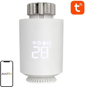 OEM V&aacute;lvula Termost&aacute;tica Inteligente Tuya Avatto Trv06 Zigbee 3.0