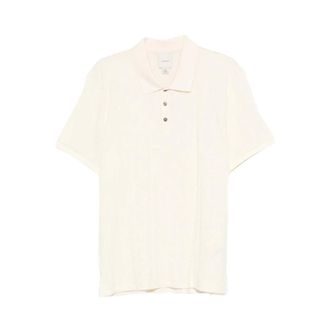 Calvin Klein Polo Shirts, male, Beige, M, Allover Emblem Logo Jacquard Polo Shirt