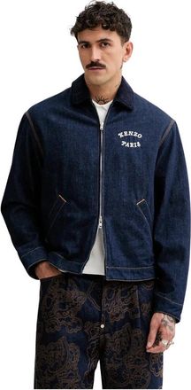 Kenzo Denim Jassen - Heren - Spijkerjassen - Blauw - XL - Denim - Jassen