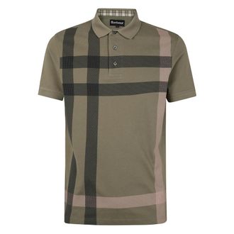 Barbour Stylish Polo Midlayers for Men - male - Barbour - Polo Shirts - Green - L - Tops