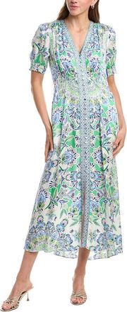 Hale Bob Hale Bob Ila Silk-Blend Maxi Dress