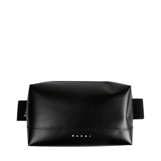 Marni Bumbag With Black Ribbon Belt