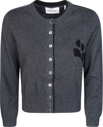 Isabel Marant Dames, Truien, Grijs, Maat: XS Katoen