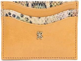 Hobo Max Leather Chain Clip Card Case in Natural at Nordstrom Rack