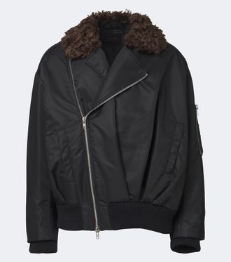 Simone Rocha Giacca blouson asimmetrica