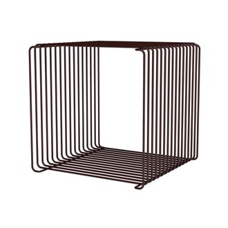 Montana Panton Wire Regal / Beistelltisch 34,8 cm, schwarz-rot
