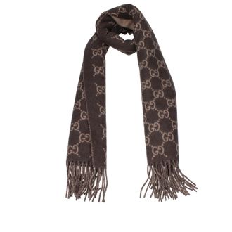 Gucci Herens Sjaals Kasjmier Bruin/Beige
