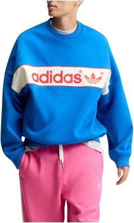 adidas Felpa girocollo adiSignature NY - - Sport - Uomo - Blu - XL