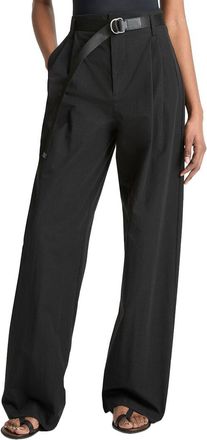 Vince High Rise Pleated Wide Leg Trouser