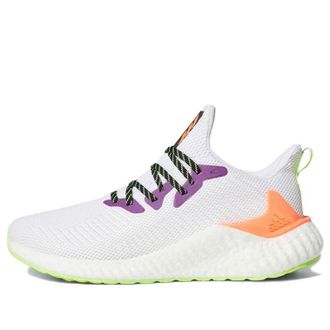 adidas AlphaBoost White Signal Green FW4543