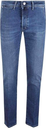 Incotex Pantalone In Cotone Denim Stretch