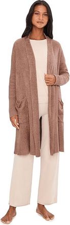 Barefoot Dreams CozyChic Lite(r) Ribbed Robe Womens Jumpsuit & Rompers One Piece Sable : LG/XL, Nylon/Rayon
