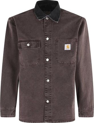 Carhartt Work in Progress Mitch Shirt Jacket - Heren - Zomerjassen - Bruin - S - Katoen - Jassen