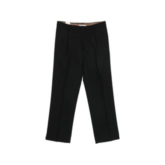 BRIGLIA 1949 Borgonuovo Pantalon - Heren - Broeken - Zwart - Maat: S Katoen