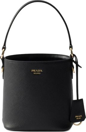 Prada Saffiano-leather Mini Bucket Bag