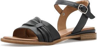 Miz Mooz Gradie Flat Sandals Womens Sandals Black : EU 42 (US Womens 10.5-11) B - Medium, Leather