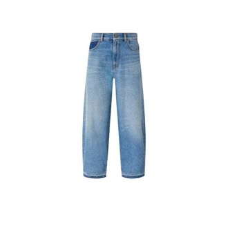 Pinko Loose-fit Jeans, female, Blue, Size: W26 Estelle Egg Jeans