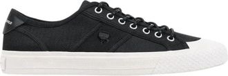 Karl Lagerfeld Rae Sneakers - Heren - Sneakers - Zwart - 44 EU - Leer - Schoenen
