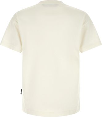Palm Angels Mens Bicolor Cotton T-Shirt