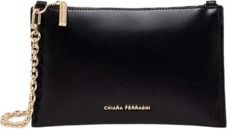 Chiara Ferragni Bolso Bustina Pouch - Bags - Mujer - Negro - ONE SIZE