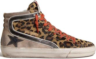 Golden Goose Slide Leather Sneakers