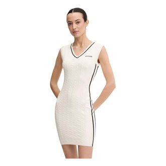 Guess Mujer, Vestidos, Blanco, Talla: XL