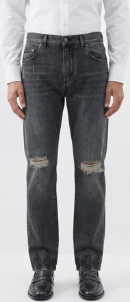 Dolce & Gabbana Jeans straight in denim distressed