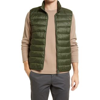Barbour Bretby Quilted Vest in Olive at Nordstrom Rack, Size Xxx-Large