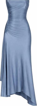 Victoria Beckham Twist Jurk - Dames - Feestkleedjes - Blauw - M - Kleedjes