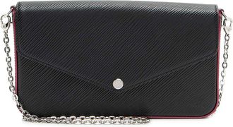 Louis Vuitton Black Epi Leather Felicie Pochette (Authentic Pre-Loved)