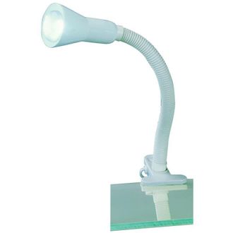 Trio Leuchten Sobremesa Flexo Blanco 1xe14 Con Clip Trio Lighting