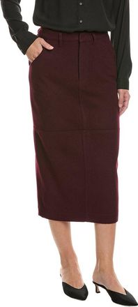 The Normal Brand Brightside Wool-Blend Mini Skirt