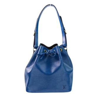 Louis Vuitton Pre-owned Bucket Bags, female, Blue, Size: ONE SIZE Pre-owned Noe Epi Shoulder Bag