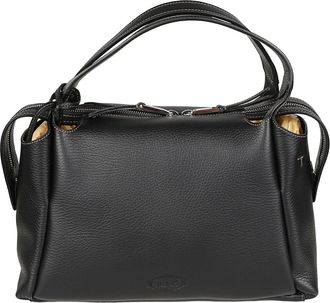 Tod's T Timeless Tote - Dames - Handtassen - Zwart - ONE Size - Leer - Tassen