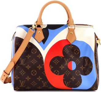 Louis Vuitton Speedy Bandouliere Bag Limited Edition Game On Monogram Canvas 30 shoulder bag - Blauw