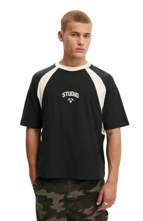 Cotton On Mens Cropped Fit Graphic T-Shirt in Washed Black Creampuff at Nordstrom, Size X-Large