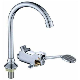 OEM Grifo De Pedal, Grifo De Fregadero De Cocina, Grifo De Ba&ntilde;o, Grifo Mezclador De Lavabo, Grifo Con Control De Pie --crezuo-crezuo