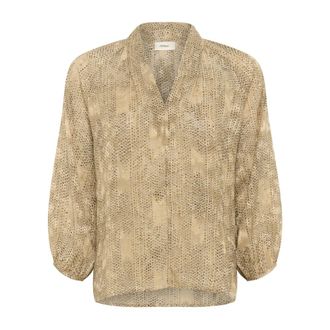 Inwear Overhemden, Dames, Beige, 2Xs, Addison IW Blouse