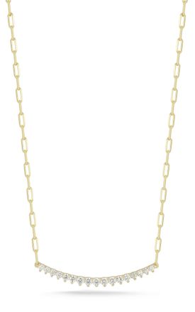 Glaze Jewelry Sterling Silver Wide Bar Necklace
