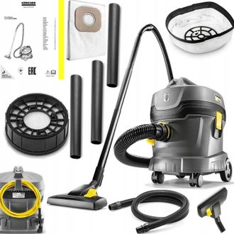 OEM Potente Aspiradora T 11/1 Cl&aacute;sica Hepa Karcher Silenciosa