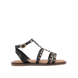 Carvela Womens Leather Alia Sandals - Black - Size UK 9