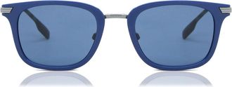 Burberry BE4395 PETER Asian Fit 405880 Mens Sunglasses Blue Size 51