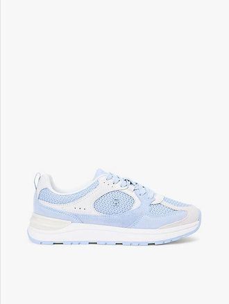 Tommy Hilfiger Zapatillas con mezcla de texturas y monograma