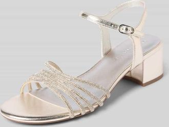 Tamaris Tamaris Sandaletten mit Dornschließe in Silber, Größe 36