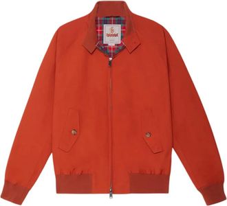 Baracuta G9 Harrington Blouson - Heren - Bomber jackets - Oranje - XL - Katoen - Jassen