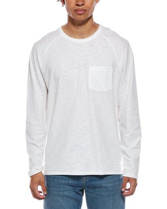 Vince Single Pocket Crewneck T-Shirt