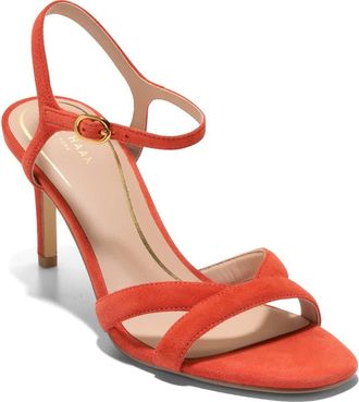 Cole Haan Constantina Ankle Strap Sandal in Summer Fig Suede at Nordstrom, Size 9.5