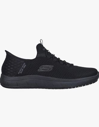 Skechers Mens Skechers Work 200205EC SUMMITS - COLSIN SR Mens Occupational Trainers Black - Size: 9.5